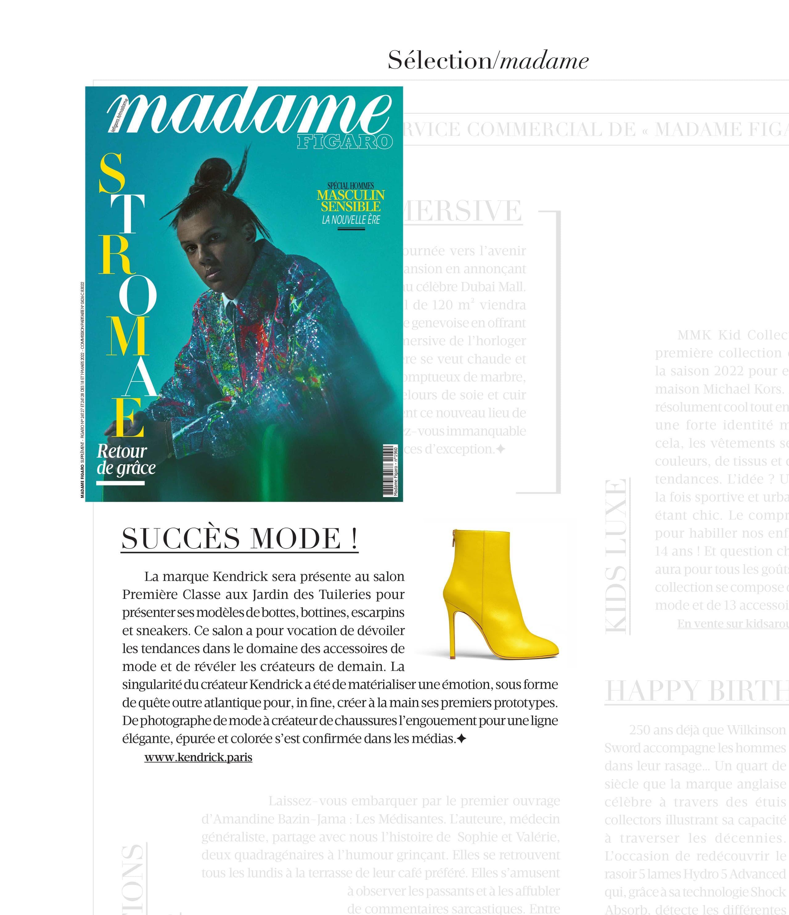 Kendrick Madame Figaro WSN Première Classe