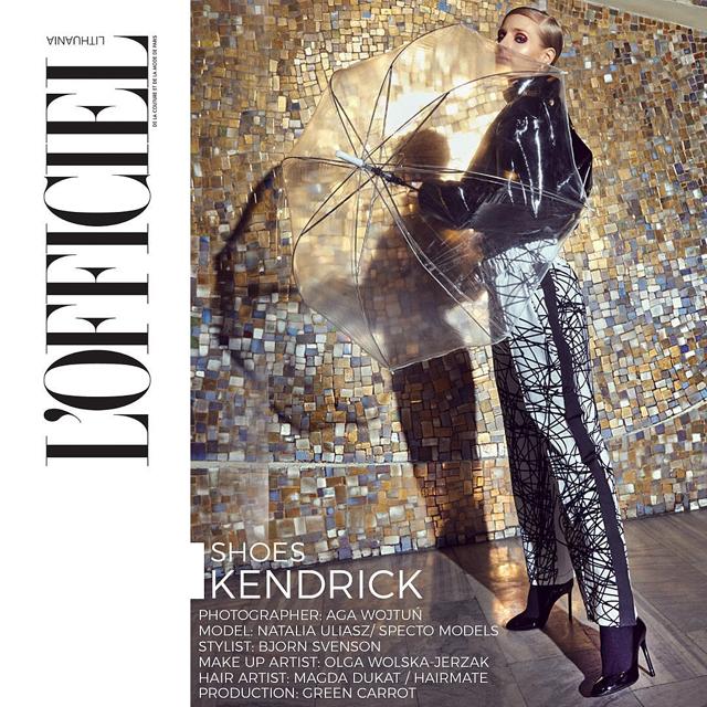 L'Officiel Lithuania: Kendrick Shoes Editorial