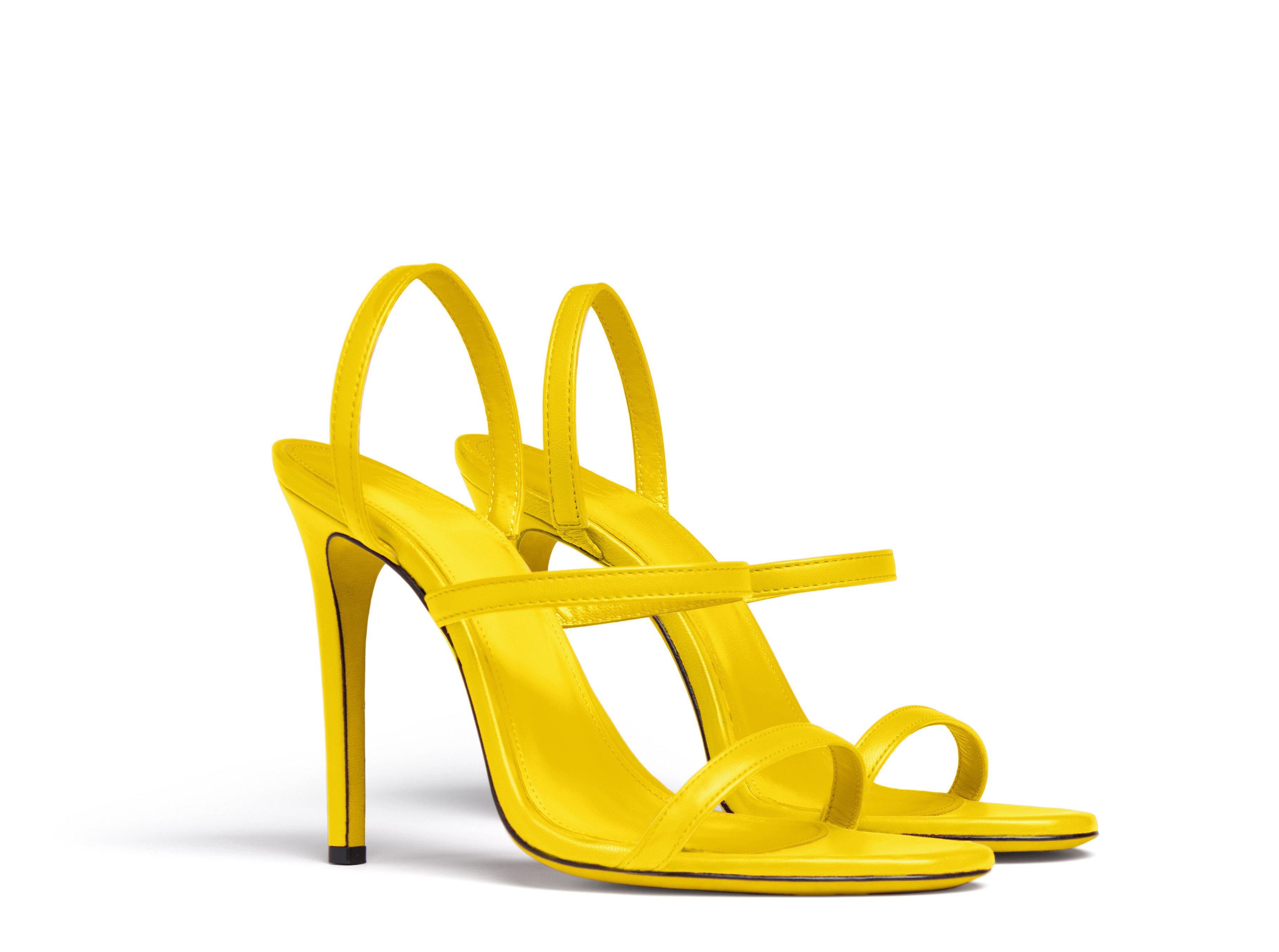 Yellow Sandals - Boots, ankle boots, pumps, sandals, high heels